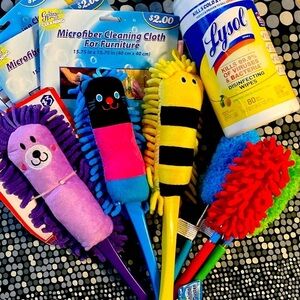 Lysol /Animal Duster Cleaning Bundle